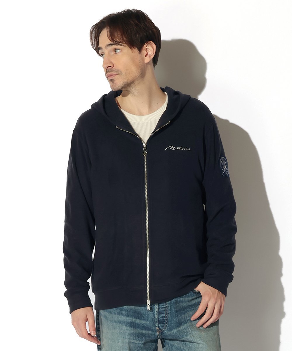 別注限定 ライトニットジップパーカ