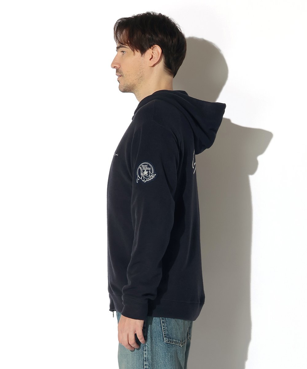 別注限定 ライトニットジップパーカ