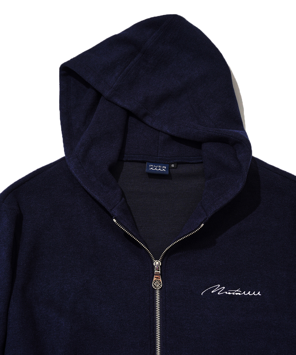 別注限定 ライトニットジップパーカ