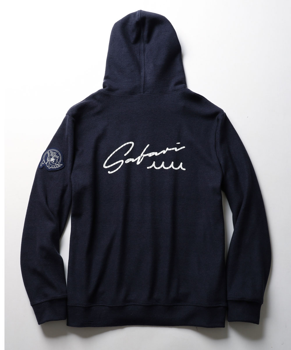 別注限定 ライトニットジップパーカ