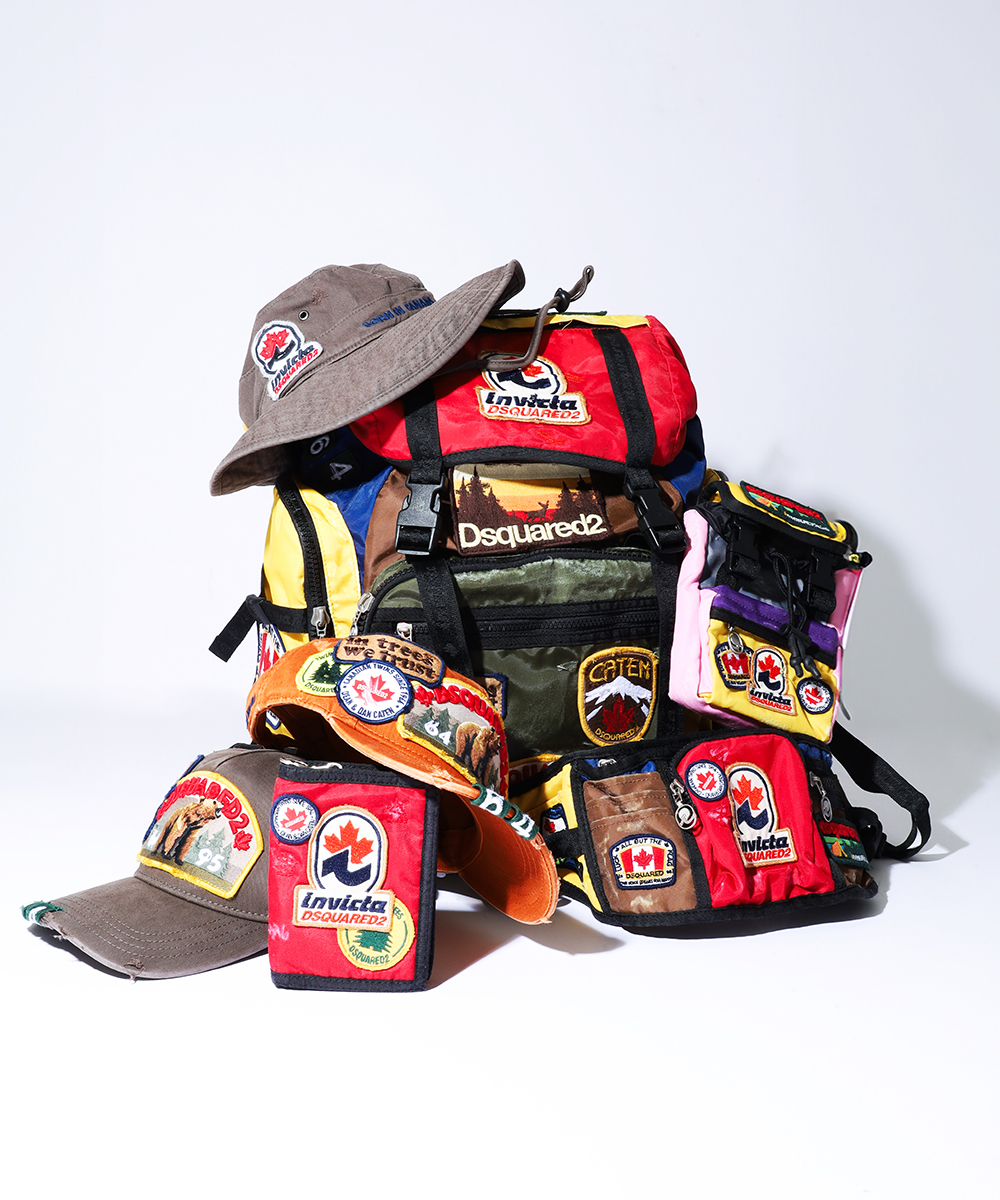 DSQUARED2×INVICTA コラボレーション MONVISO XL バックパック 