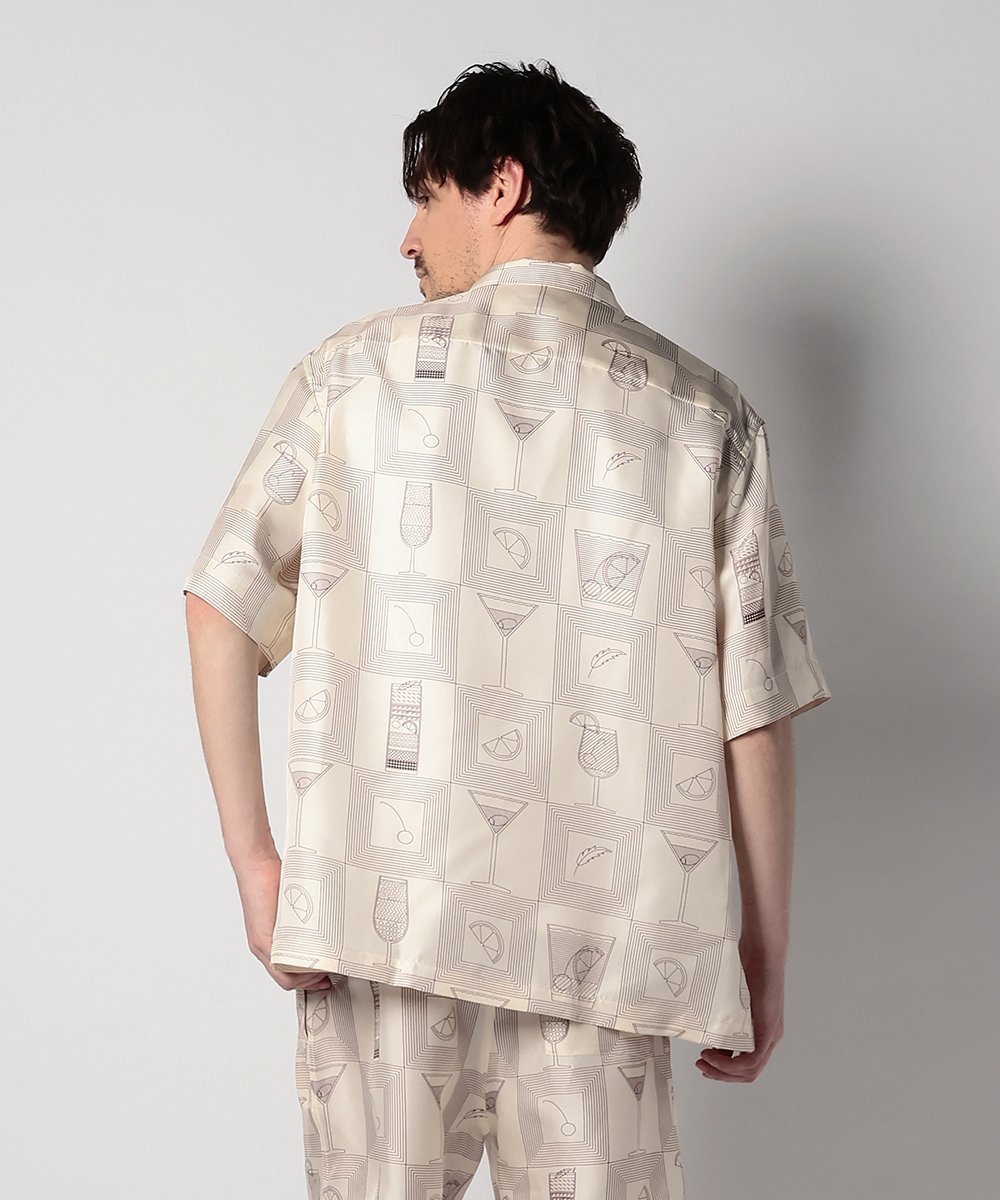 【先行販売】オープンカラー リゾート柄シャツ フェデリコ・シャツ