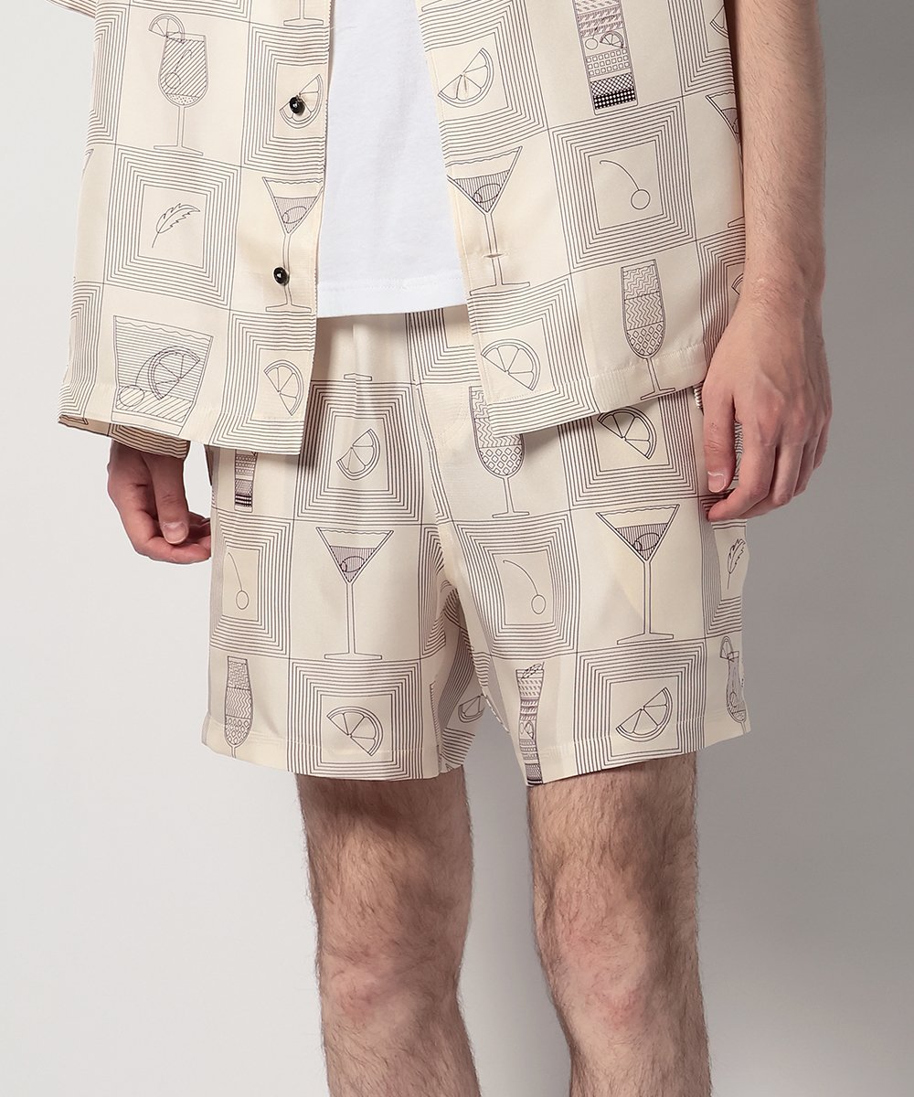 【先行販売】リゾート感いっぱいの柄ショーツ！ ベイ・ショーツ
