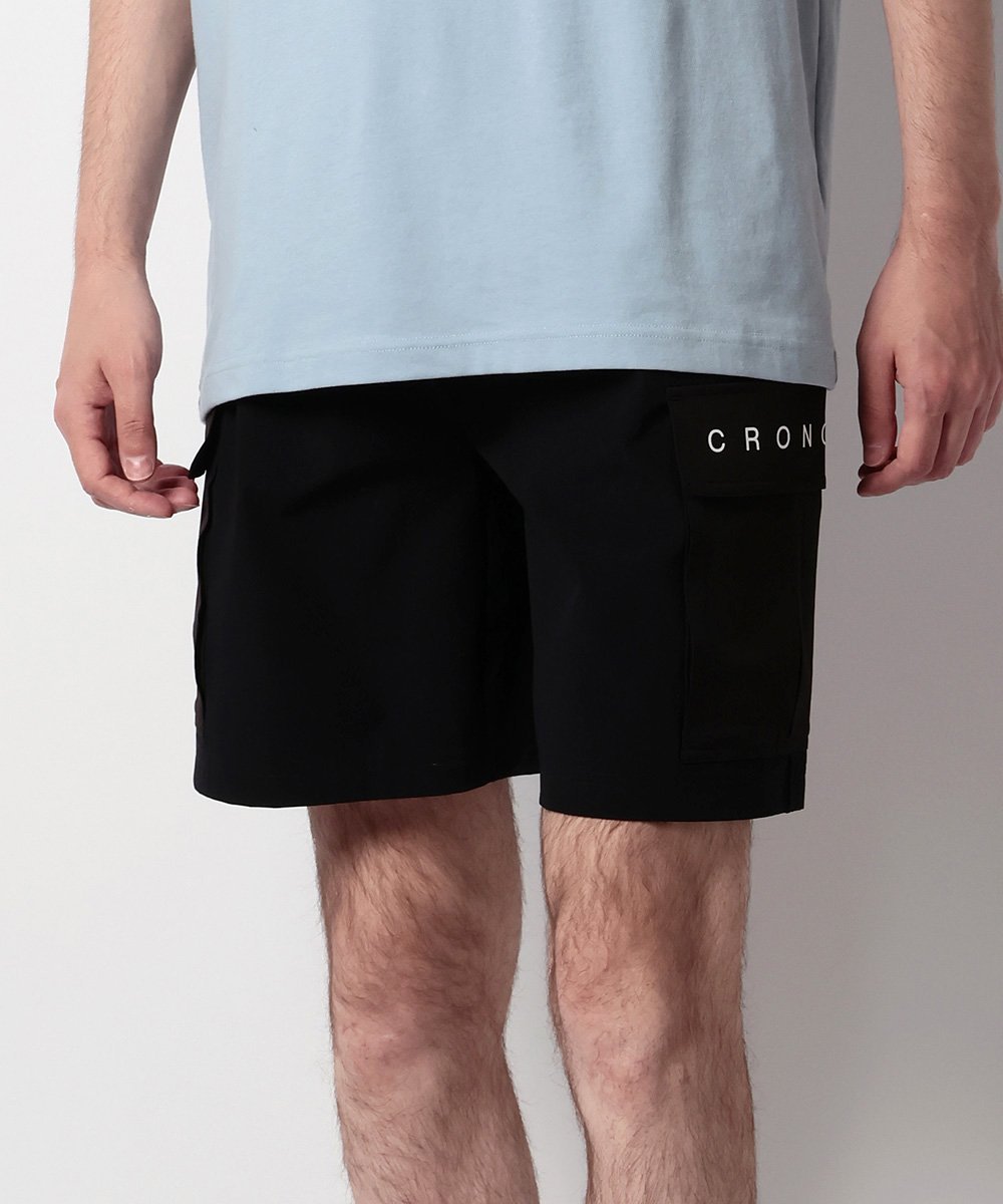  ナイロン ストレッチハーフパンツ