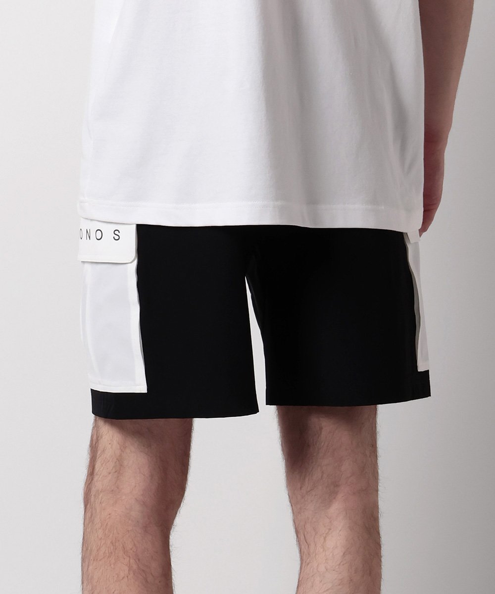  ナイロン ストレッチハーフパンツ