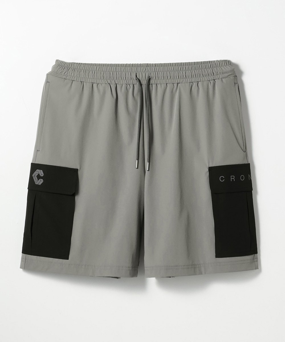  ナイロン ストレッチハーフパンツ