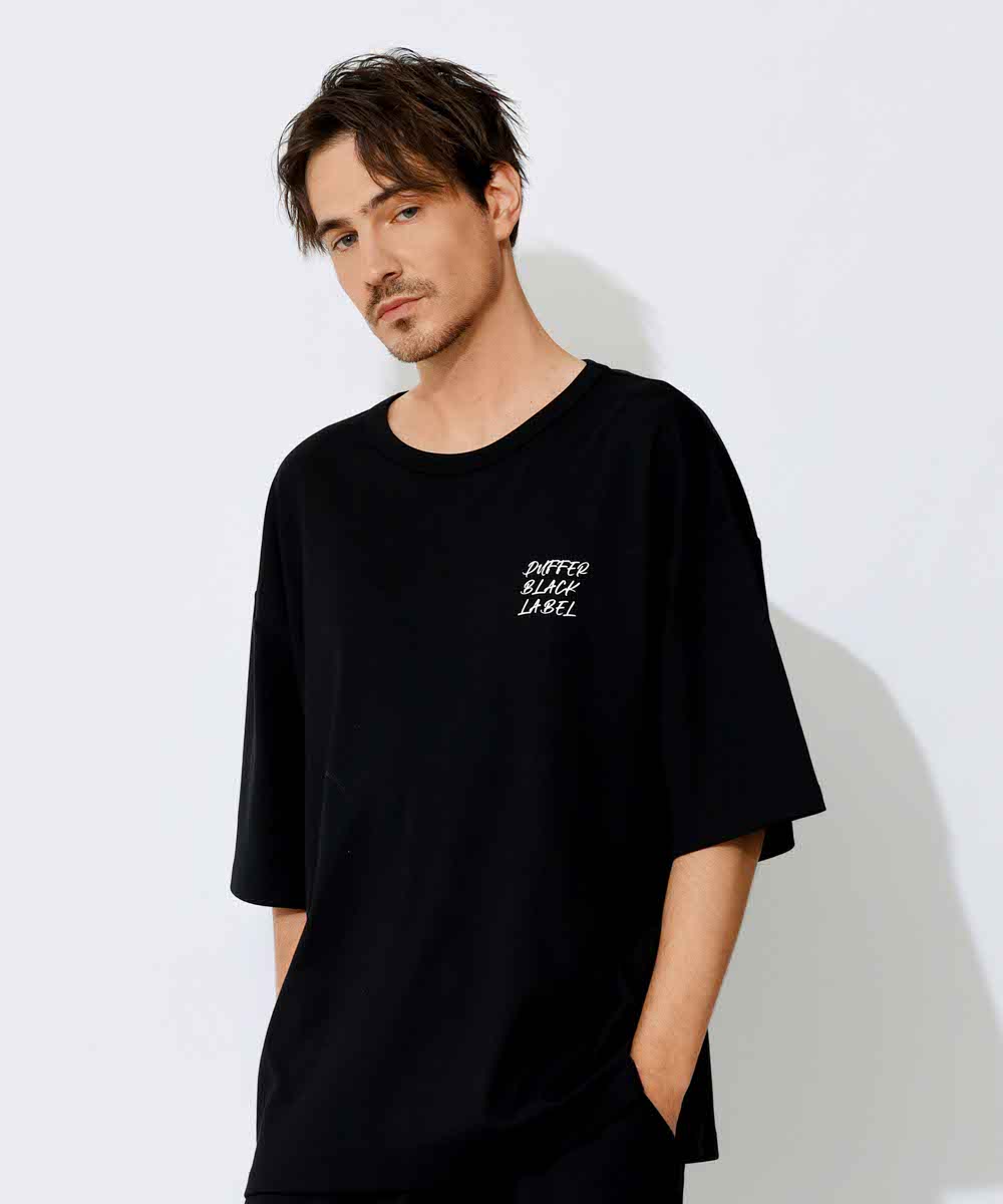 ブラックレーベル A-PACK バックプリントTシャツ