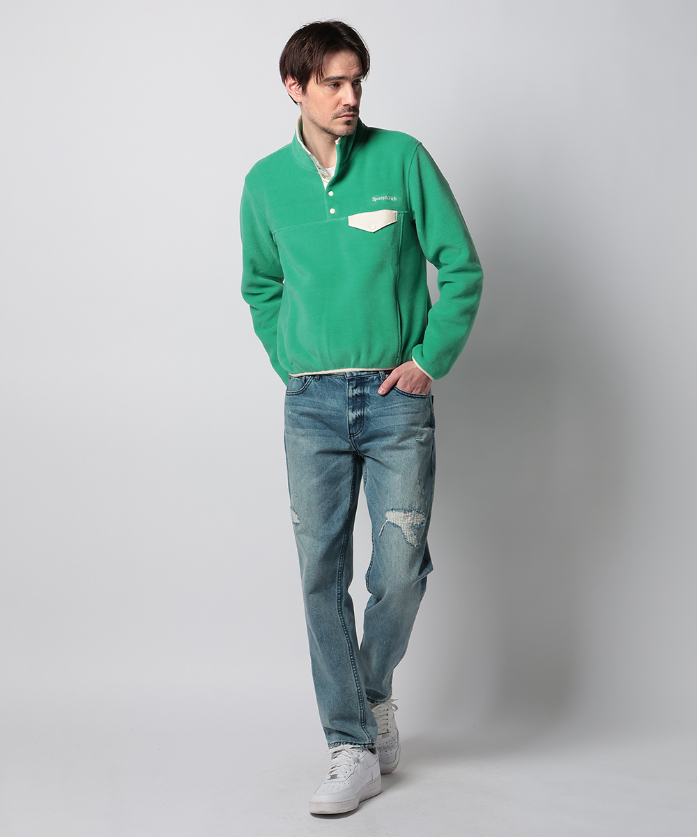 ハーフスナップフリース | スポーティーアンドリッチ | Safari Lounge