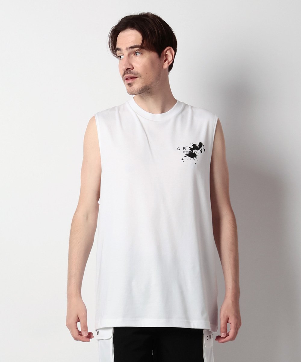 ✨美品✨【CRONOS】 DRYTOUCH_TANKTOP【BLACK】 ダブルフェイスド ドライタッチ タンクトップ | クロノス | Safari Lounge