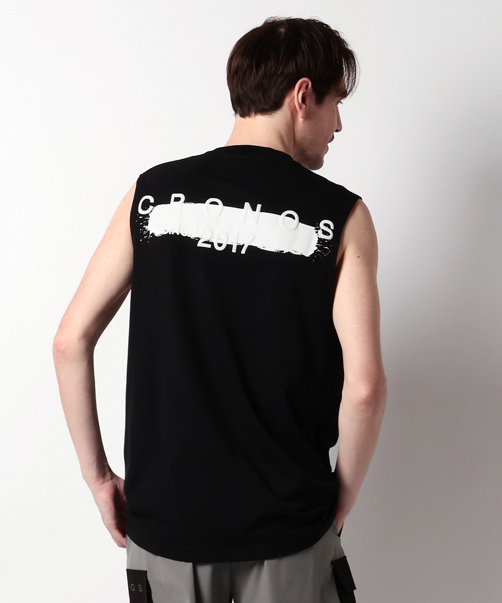 ✨美品✨【CRONOS】 DRYTOUCH_TANKTOP【BLACK】 ダブルフェイスド ドライタッチ タンクトップ | クロノス