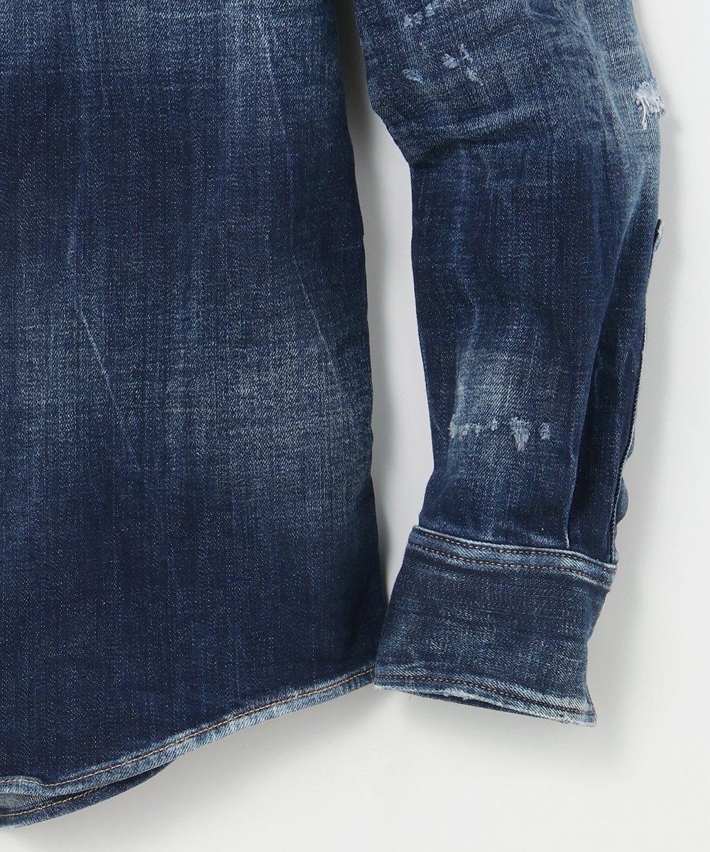 ディースクエアード x ドゥカティ デニムシャツ | ディースクエアード