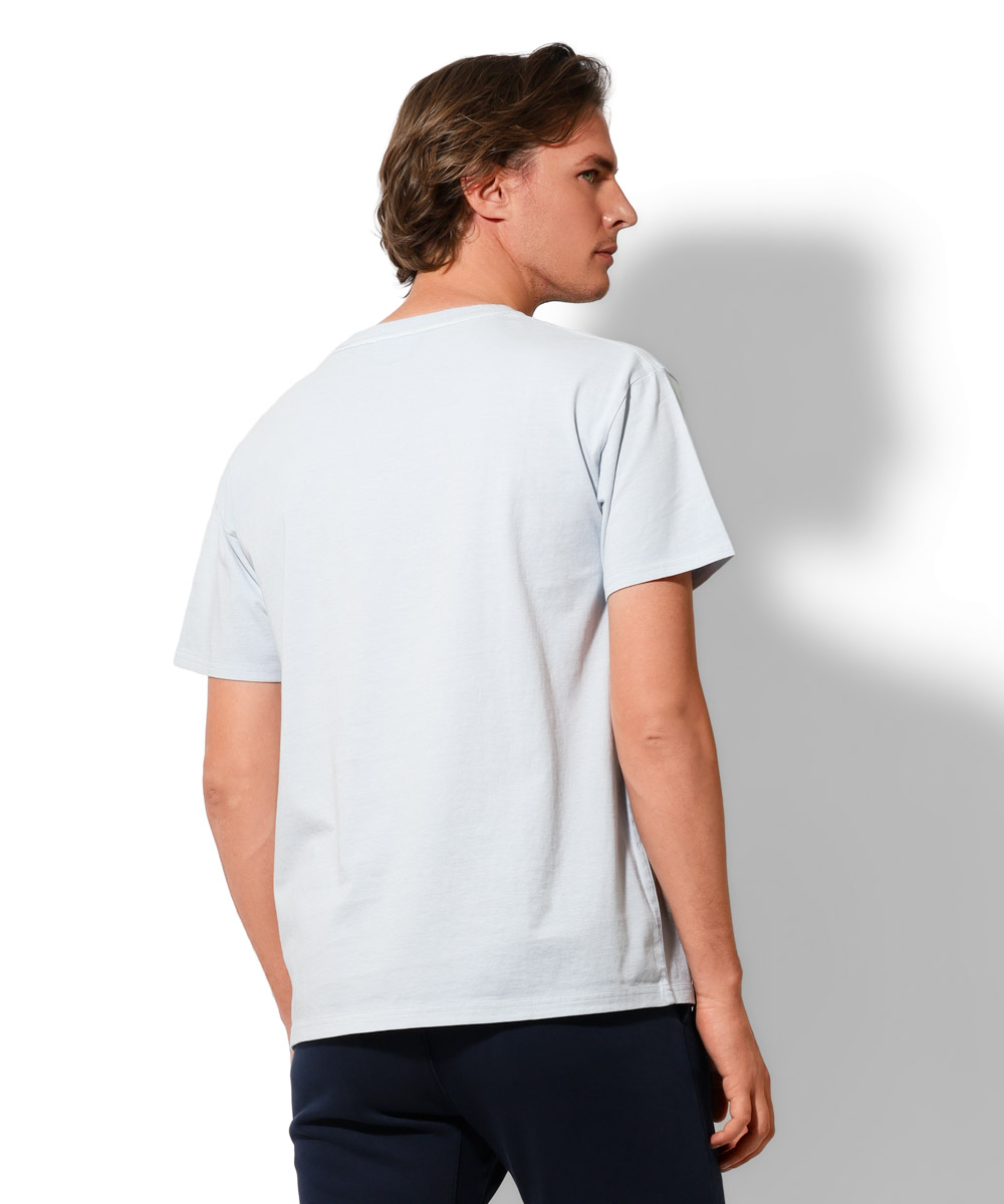 限定 LOS ANGELESプリント ロゴクルーネックTシャツ