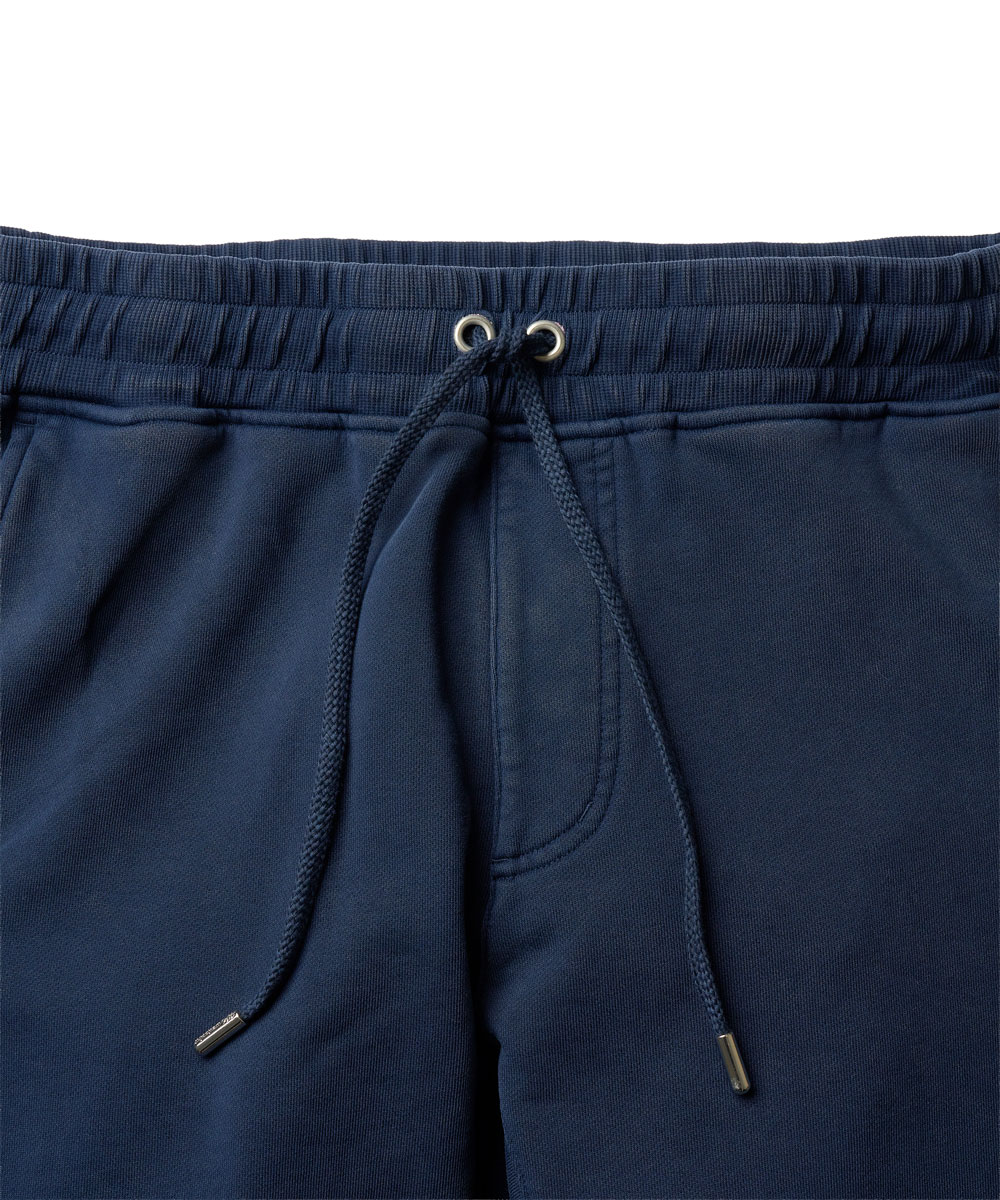 限定 テイパード 裾ジップ スウェット イージーパンツ