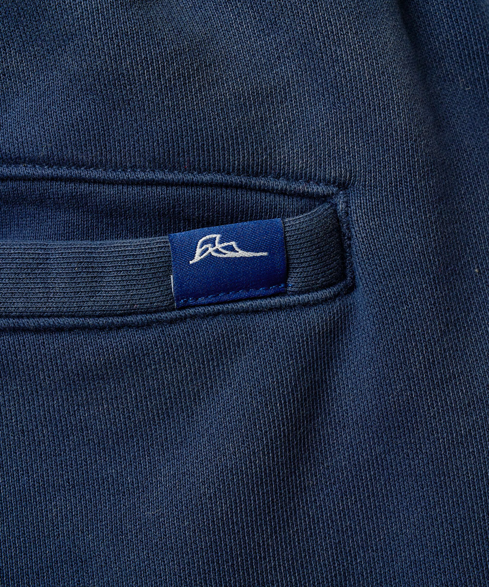 限定 テイパード 裾ジップ スウェット イージーパンツ