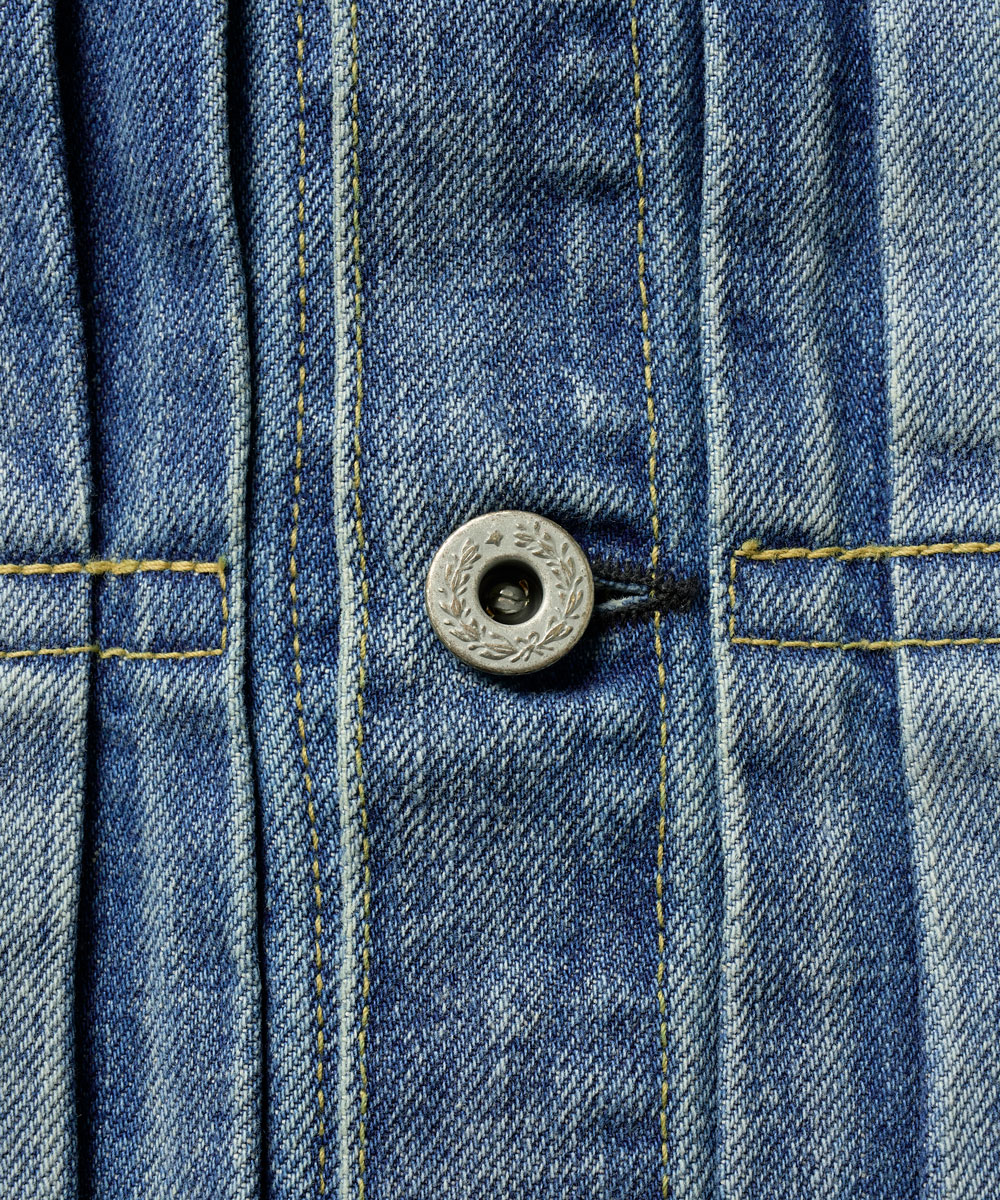 バンドカラー トラッカージャケット