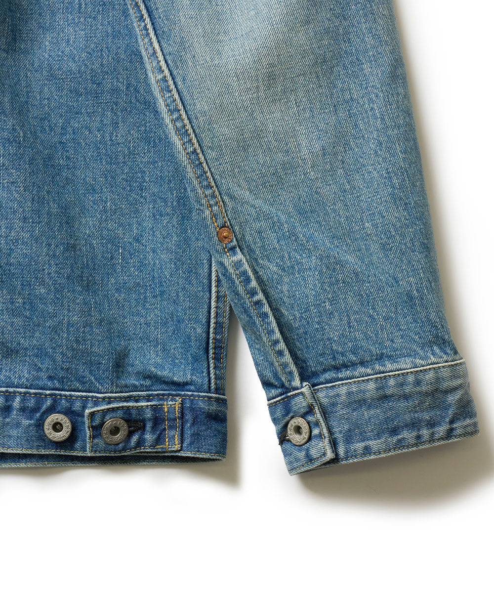 バンドカラー トラッカージャケット