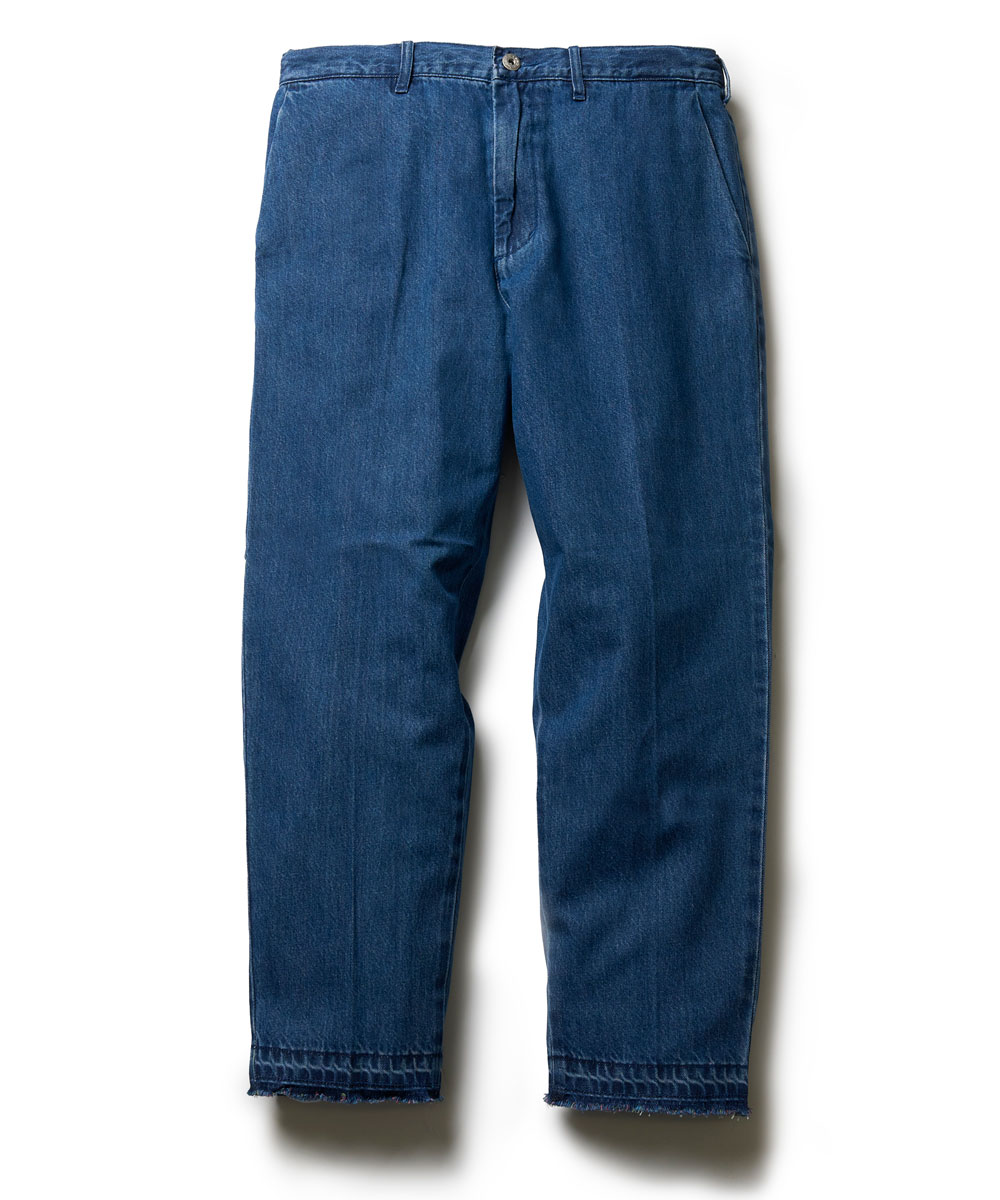 レインボーデニムスラックス