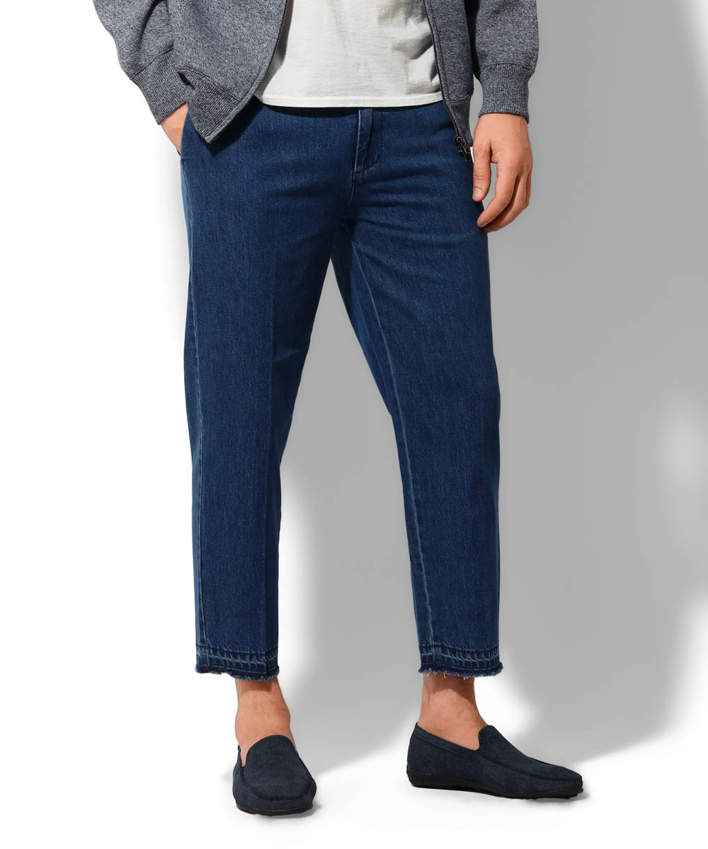 レインボーデニムスラックス