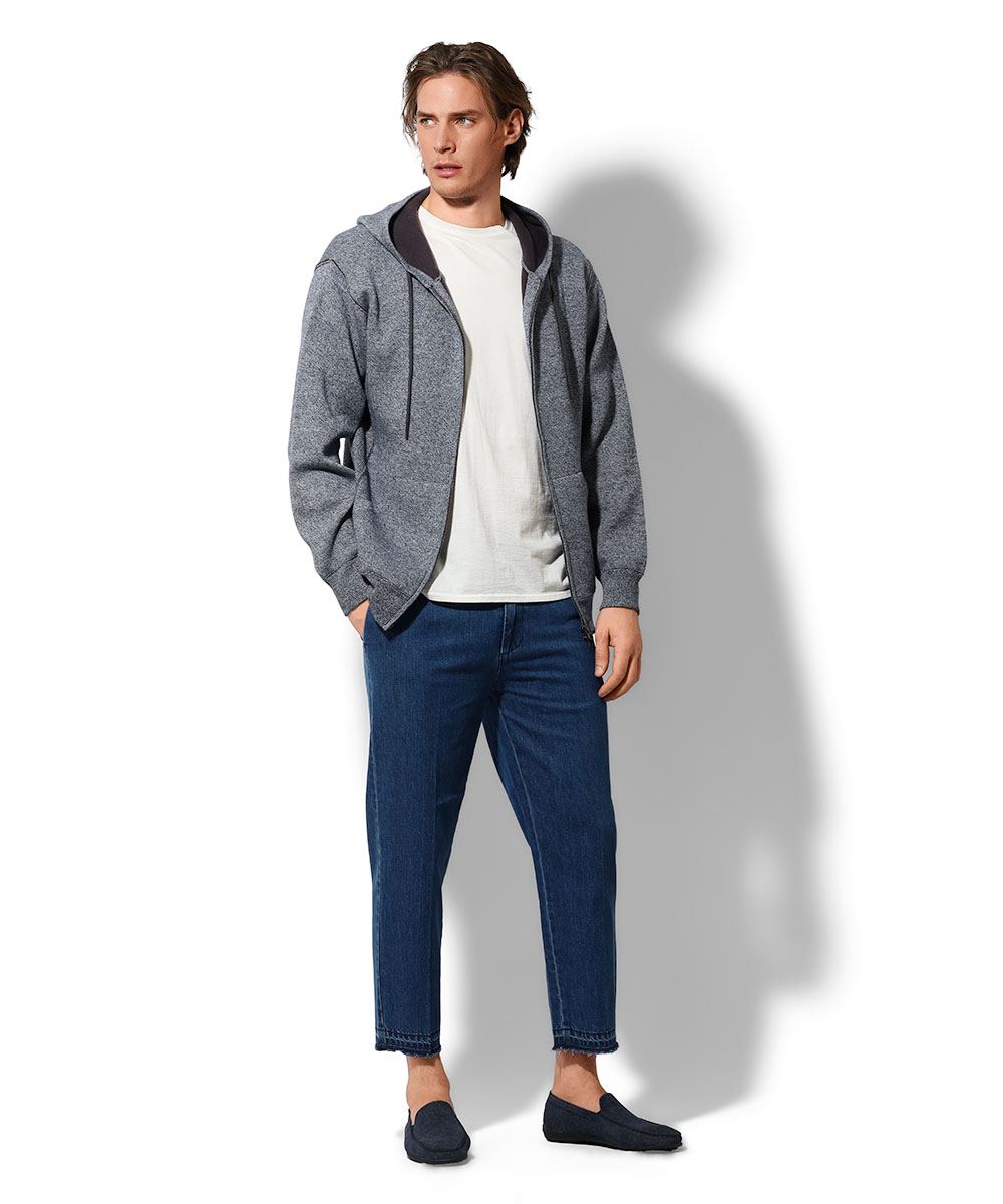 レインボーデニムスラックス