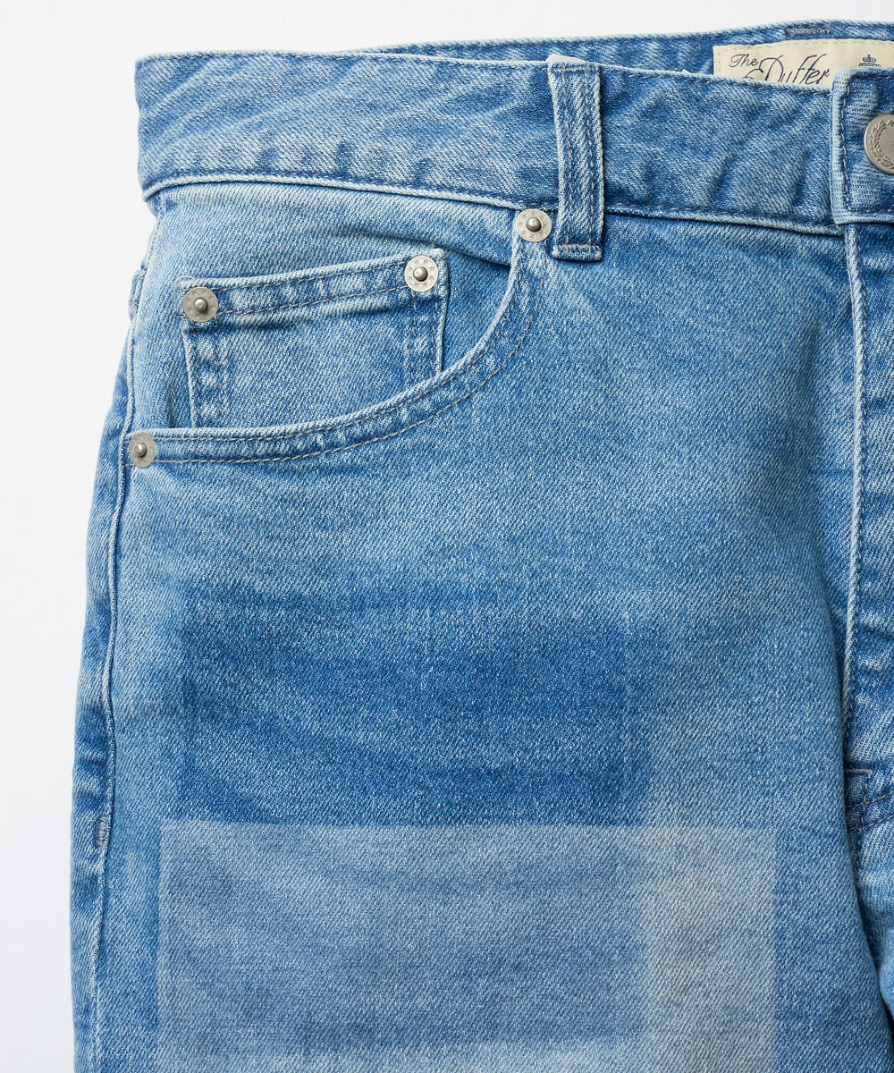 リメイクスキニー デニムパンツ