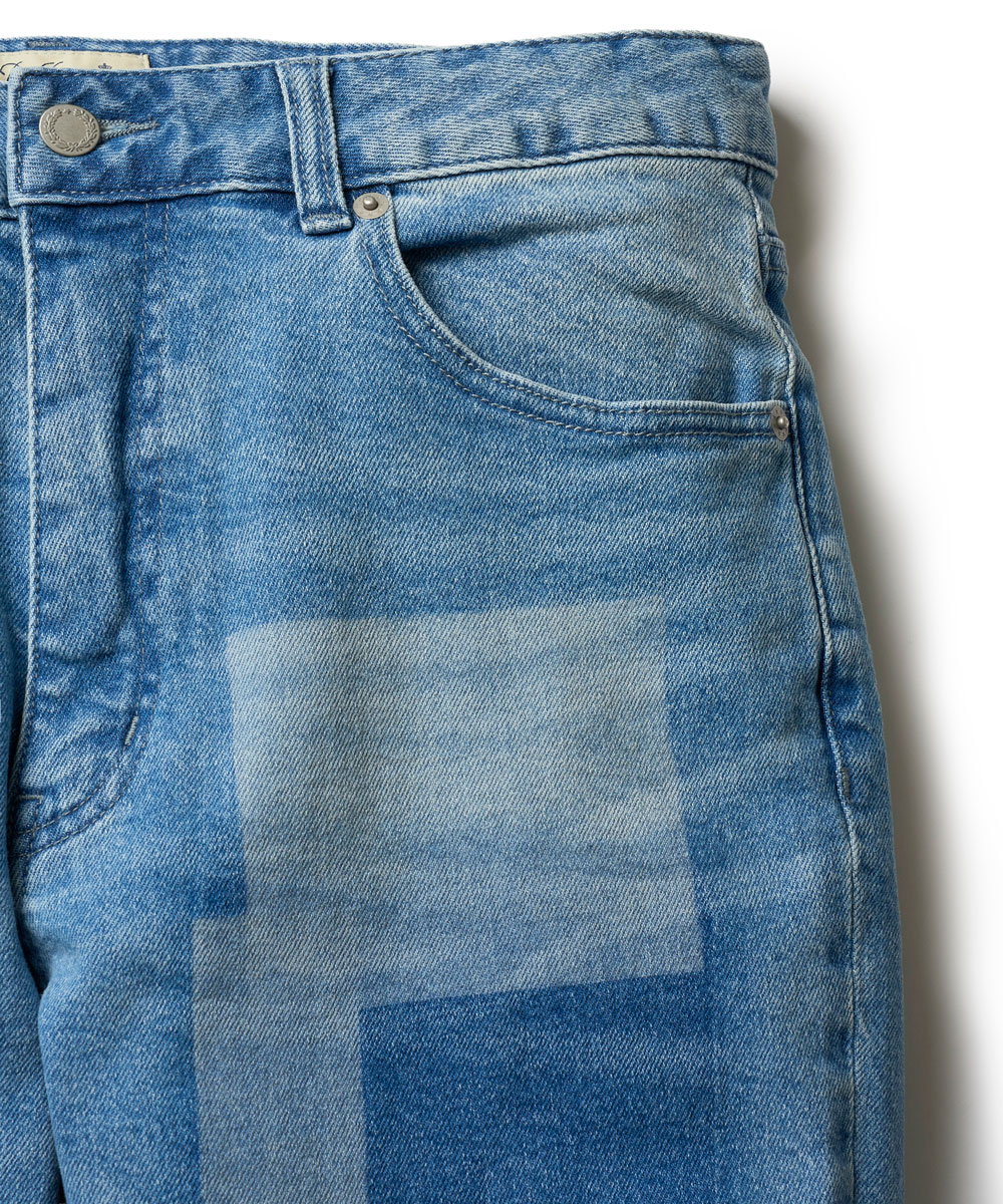 リメイクスキニー デニムパンツ