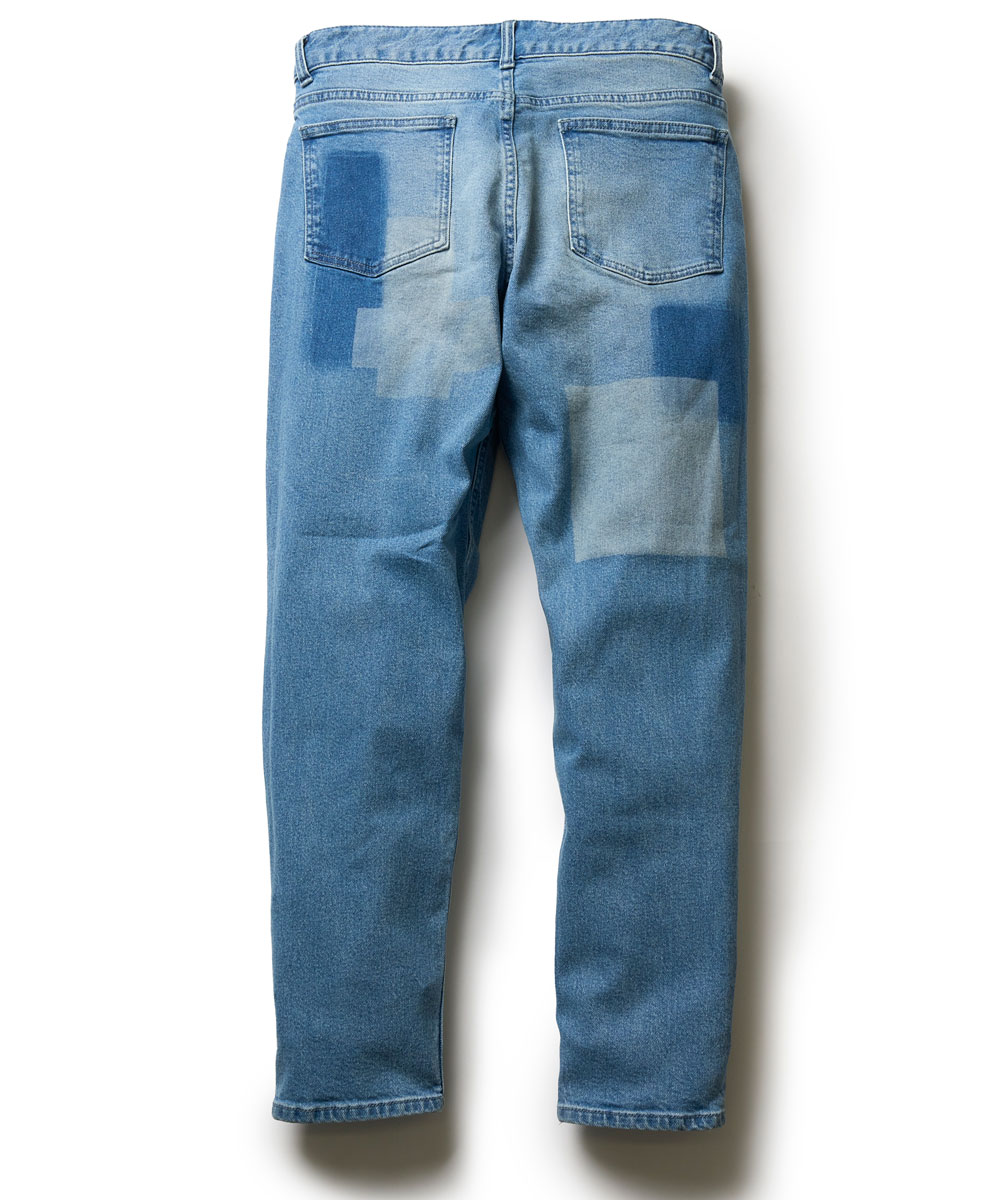 リメイクスキニー デニムパンツ