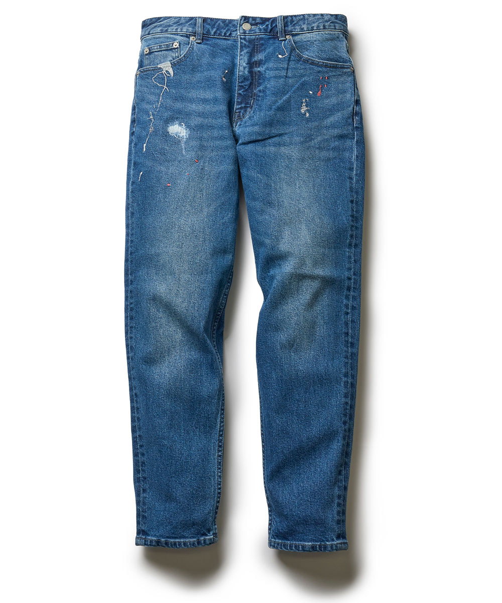 リメイクスキニー デニムパンツ