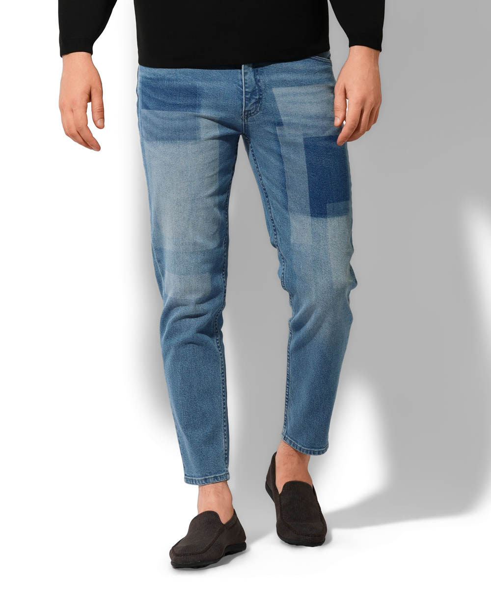 リメイクスキニー デニムパンツ