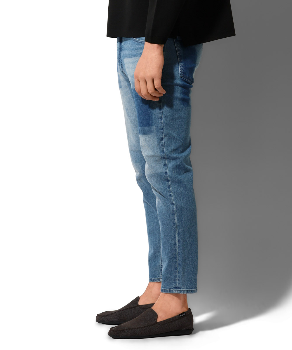 リメイクスキニー デニムパンツ