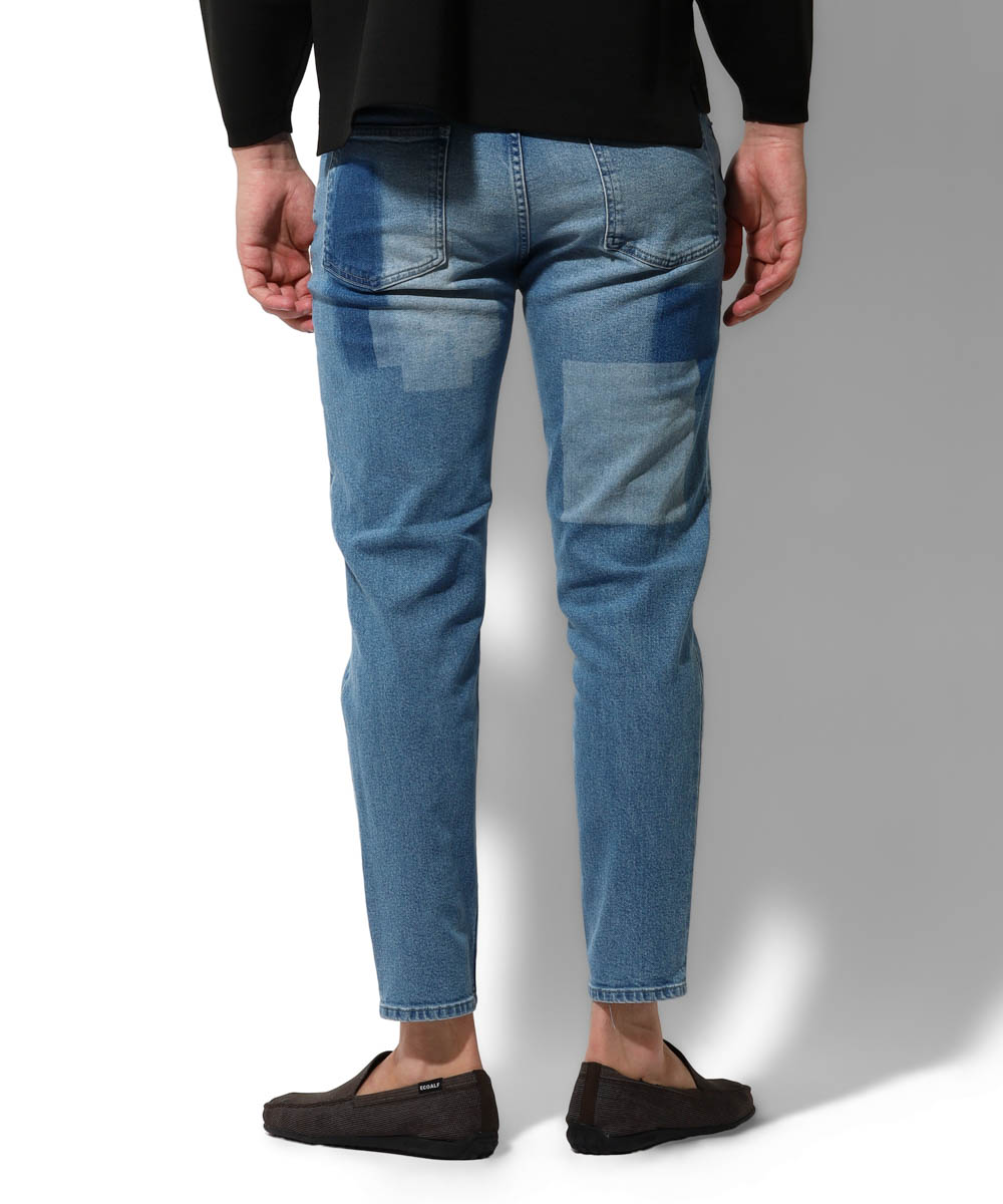 リメイクスキニー デニムパンツ