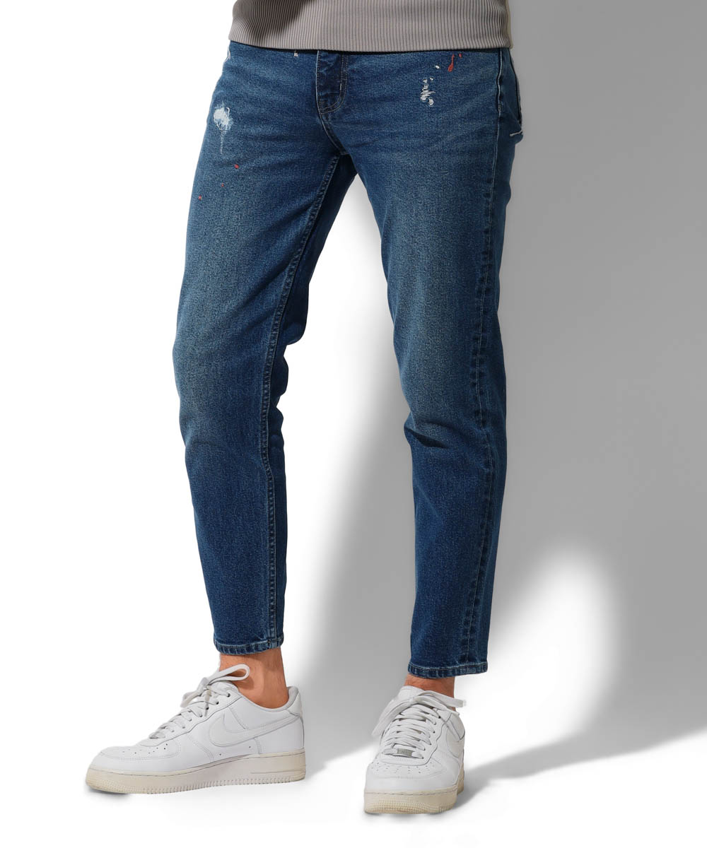 リメイクスキニー デニムパンツ