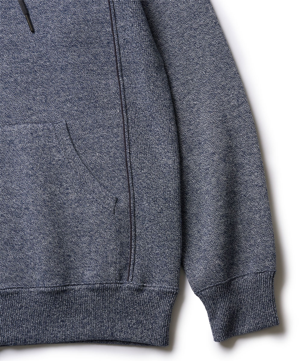 ダブルフェイスニットパーカ