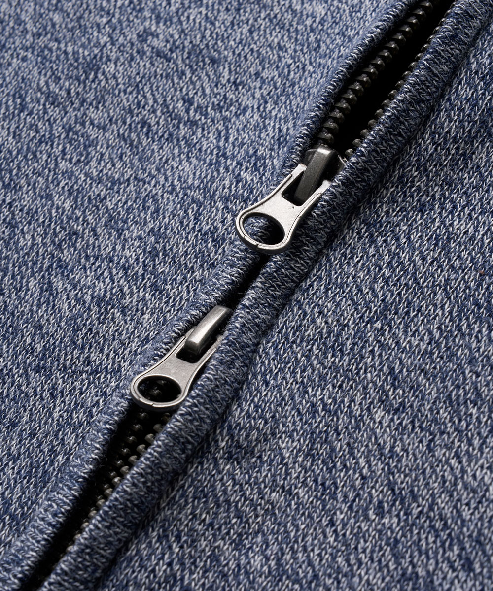 ダブルフェイスニットパーカ