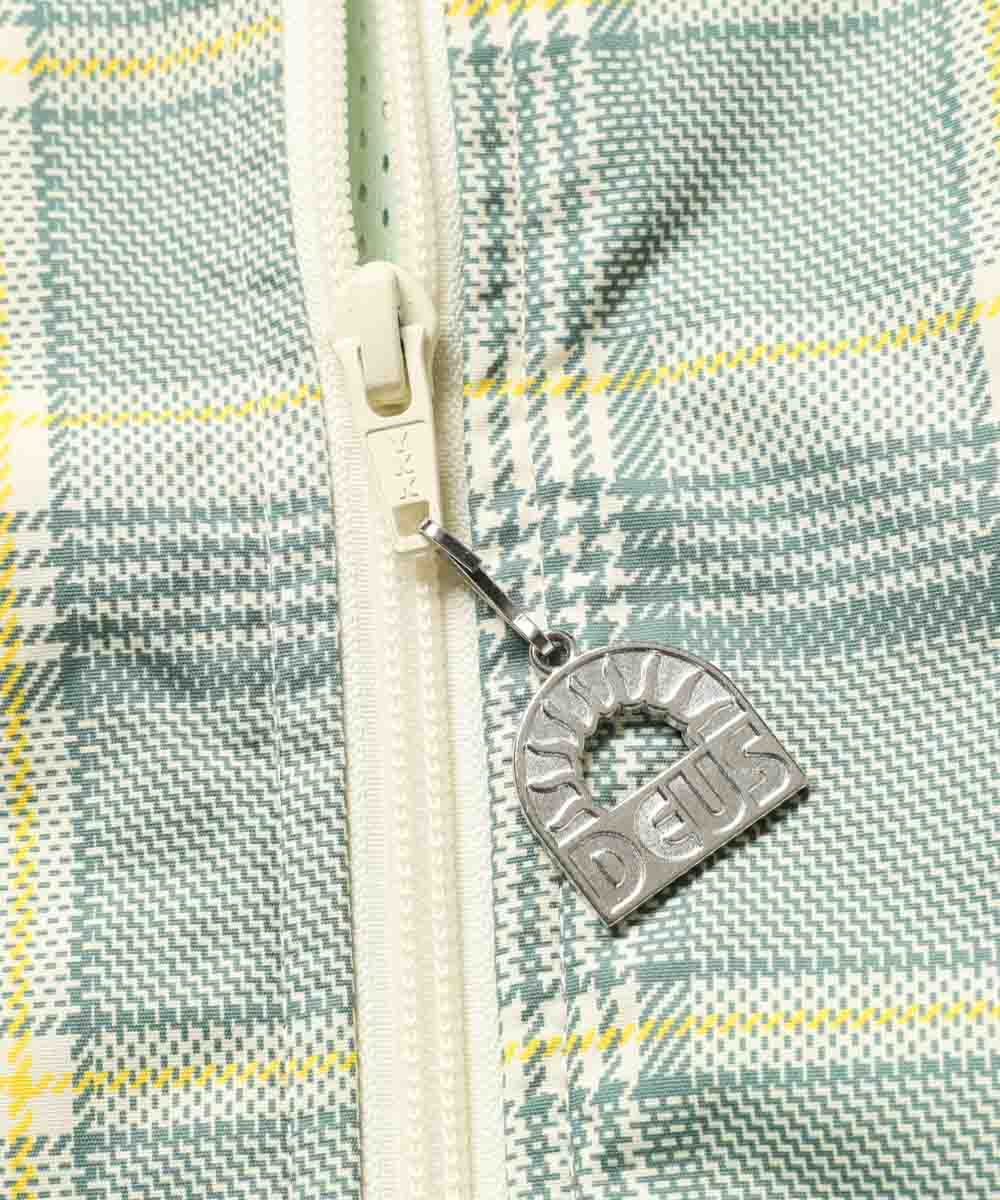 チェック柄 ウインドブレーカー