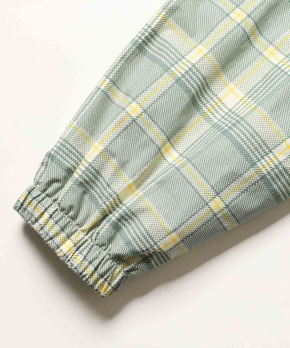 チェック柄 ウインドブレーカー