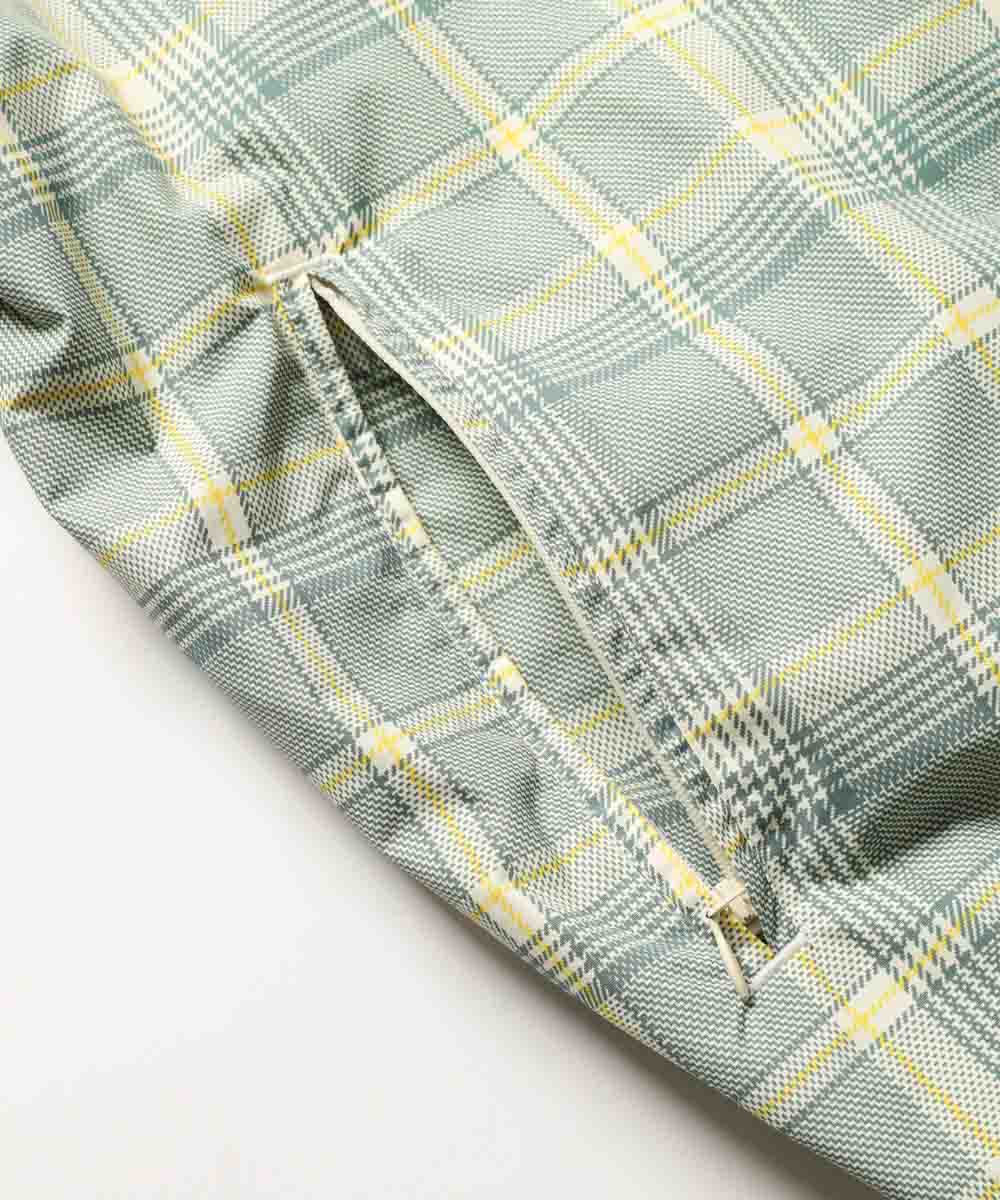 チェック柄 ウインドブレーカー