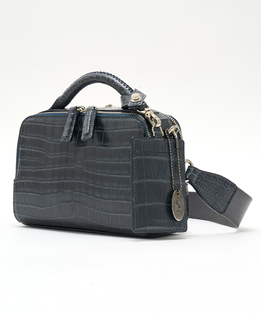 別注限定 クロコ ドライビング ソフトトランクバッグ