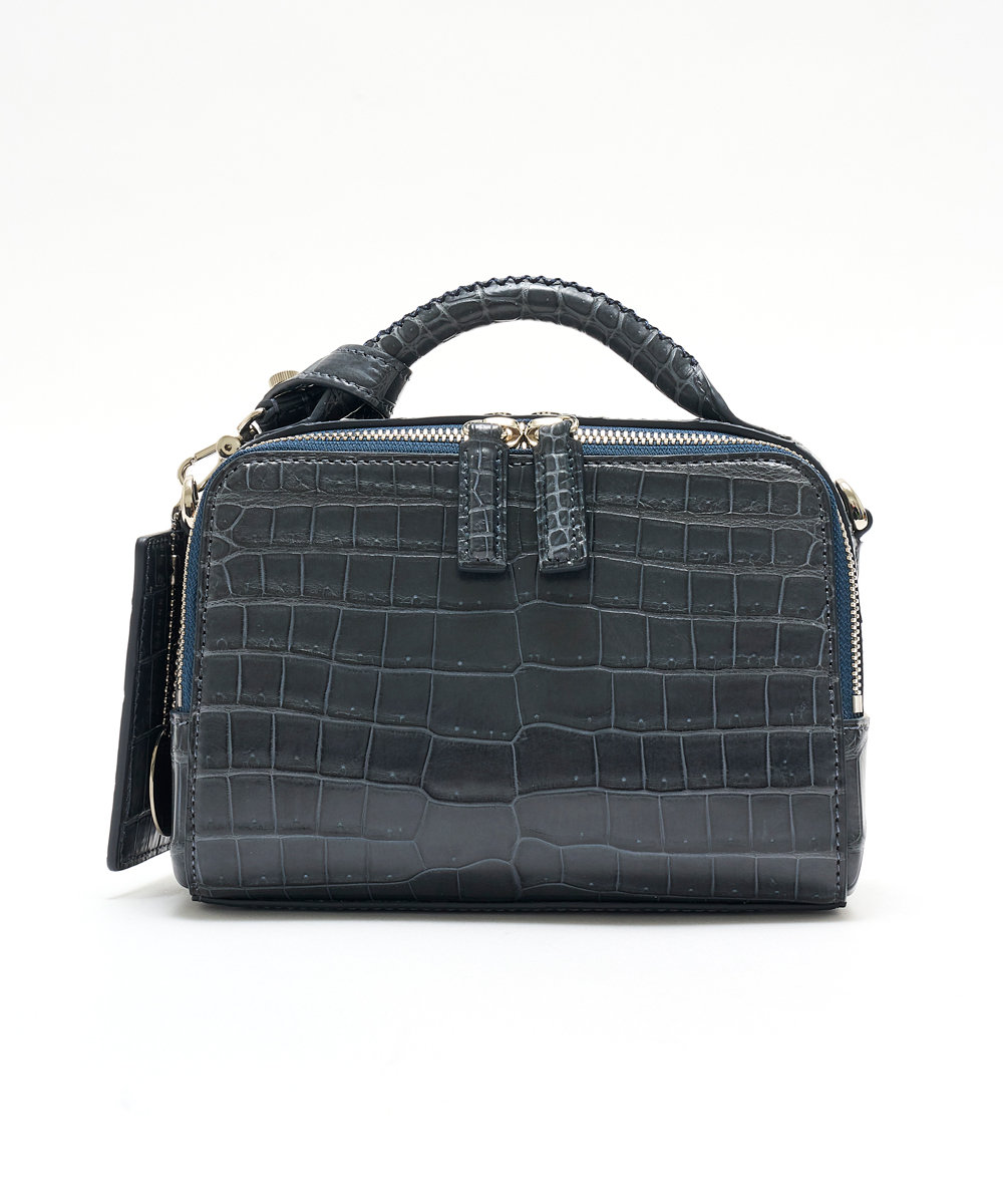 別注限定 クロコ ドライビング ソフトトランクバッグ