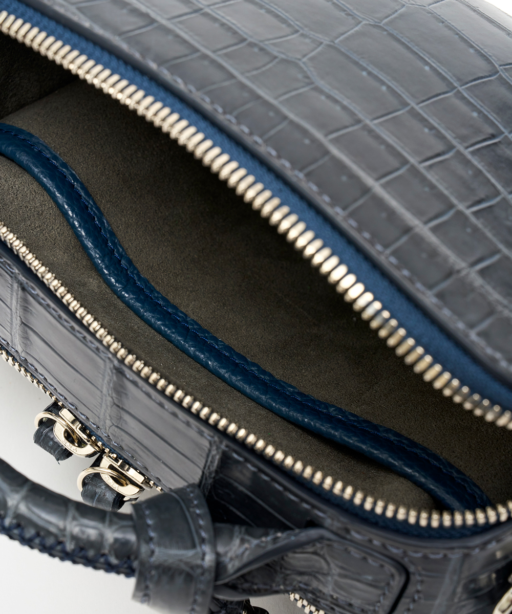 別注限定 クロコ ドライビング ソフトトランクバッグ