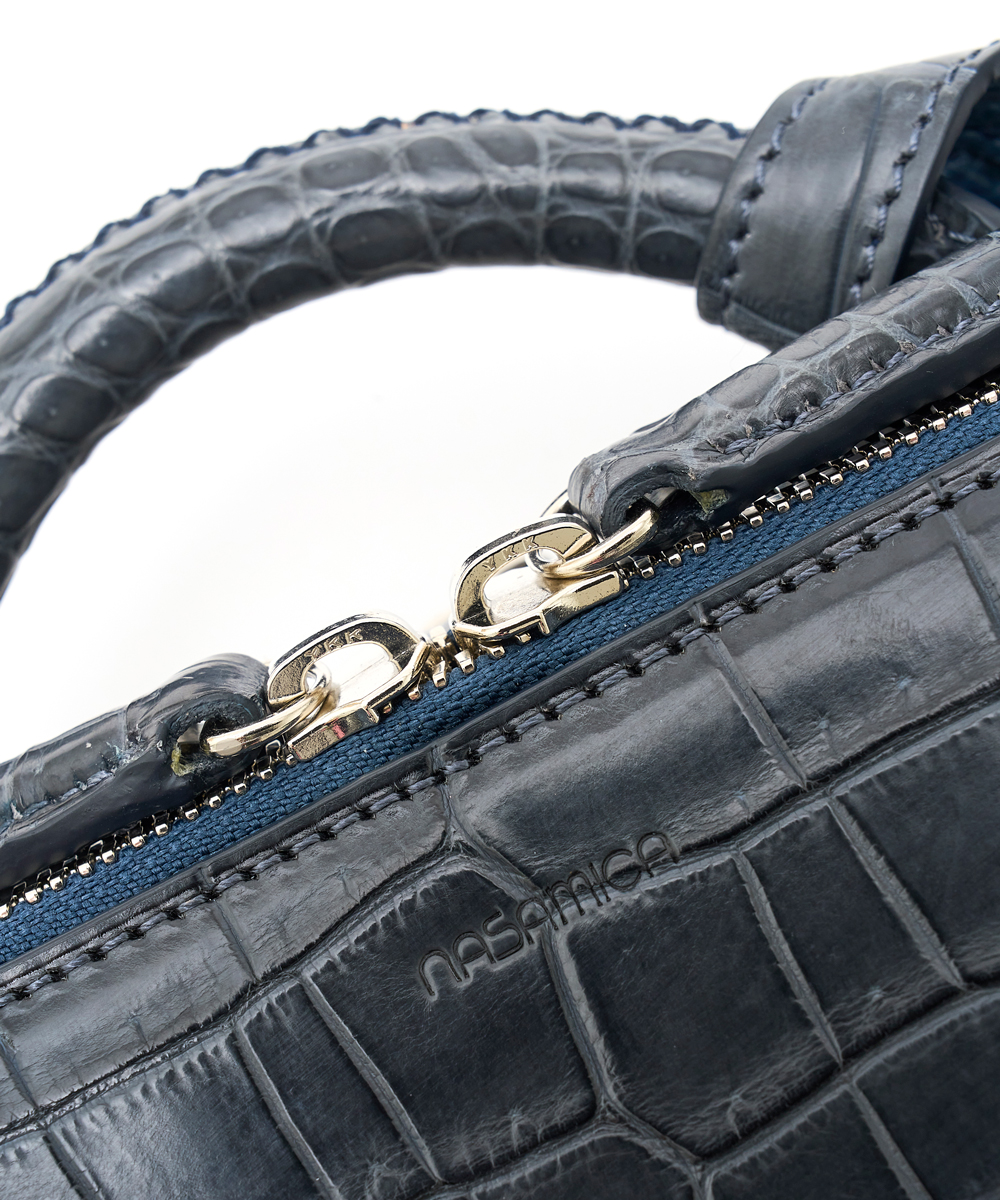 別注限定 クロコ ドライビング ソフトトランクバッグ