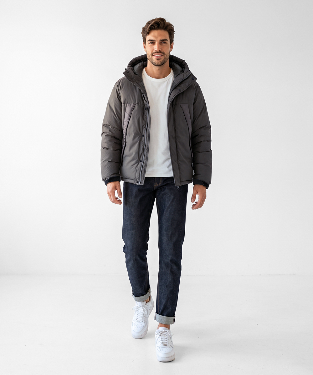 NANGA×DUFFER オーロラテックス ダウンフーディジャケット
