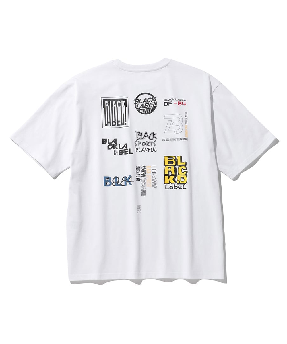 ブラックレーベル CVC プリントTシャツ