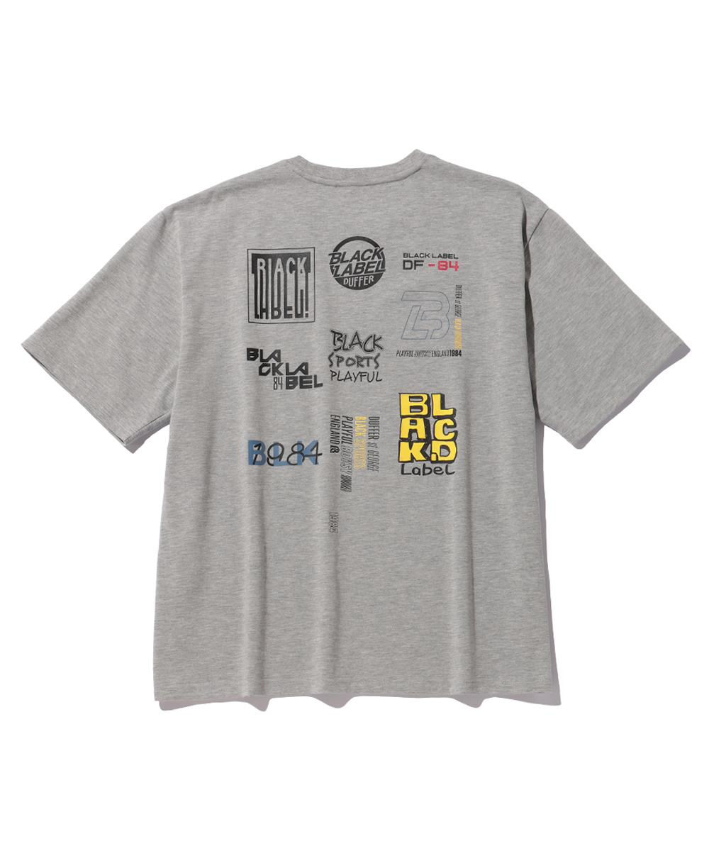 ブラックレーベル CVC プリントTシャツ