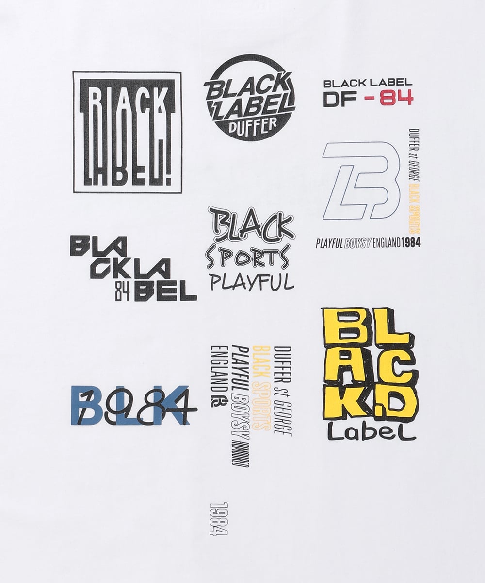 ブラックレーベル CVC プリントTシャツ