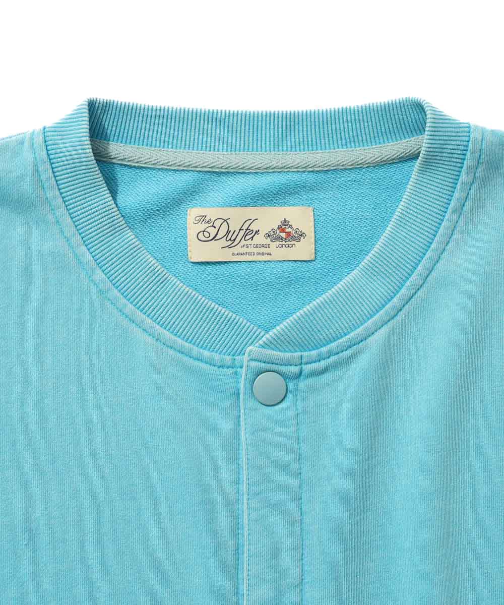 別注限定 ユーズドスウェット スナップカーディガン