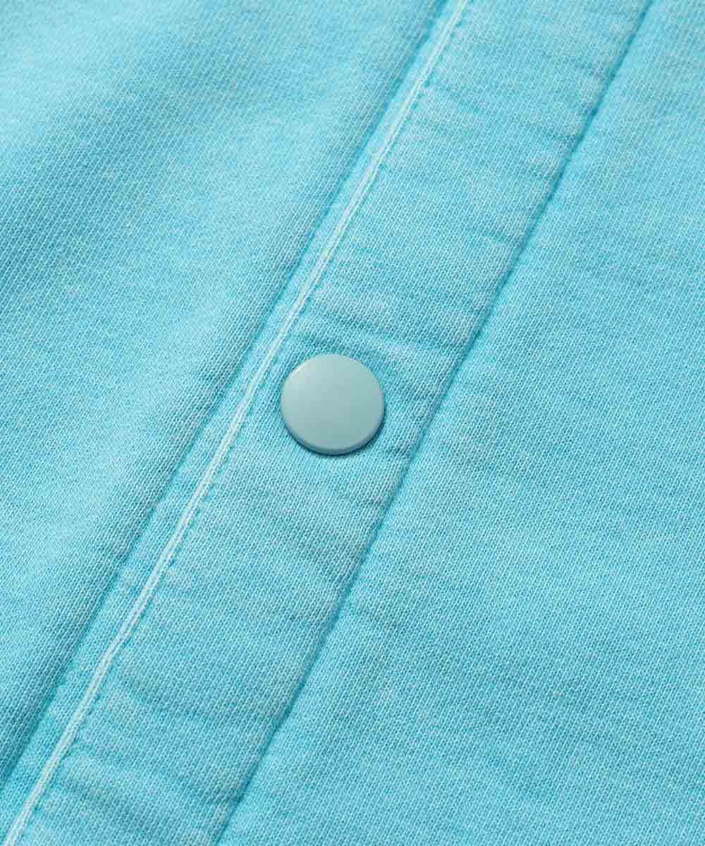 別注限定 ユーズドスウェット スナップカーディガン