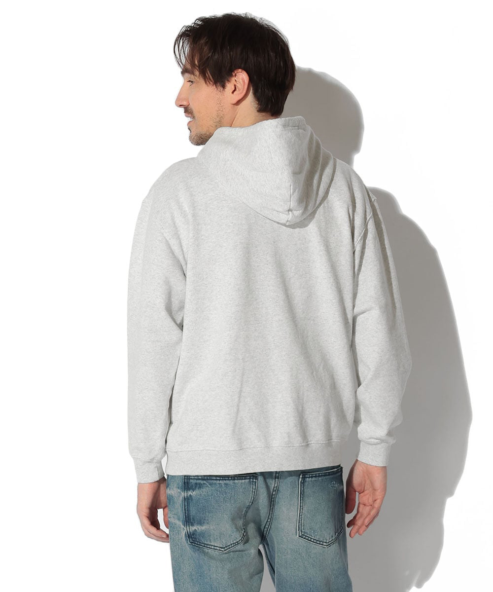 エイジング カレッジロゴ ジップアップパーカ