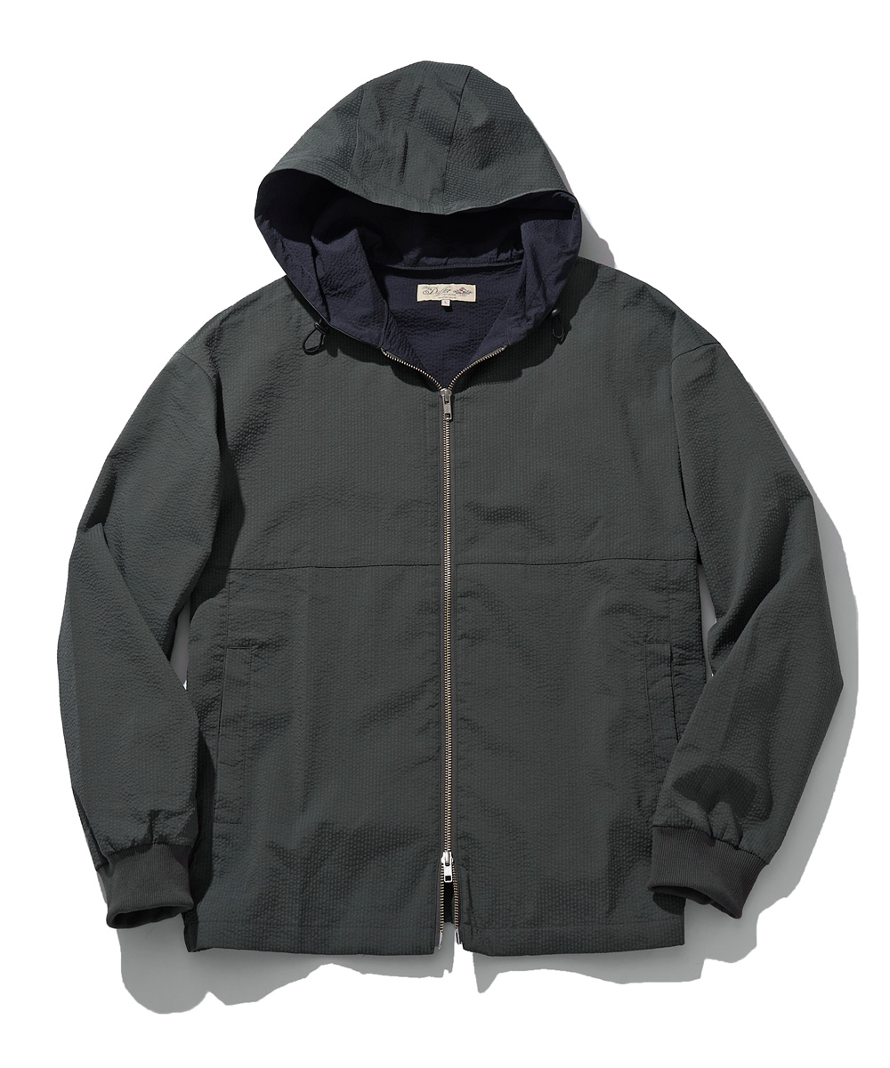 クールマックスシアサッカー セットアップパーカ