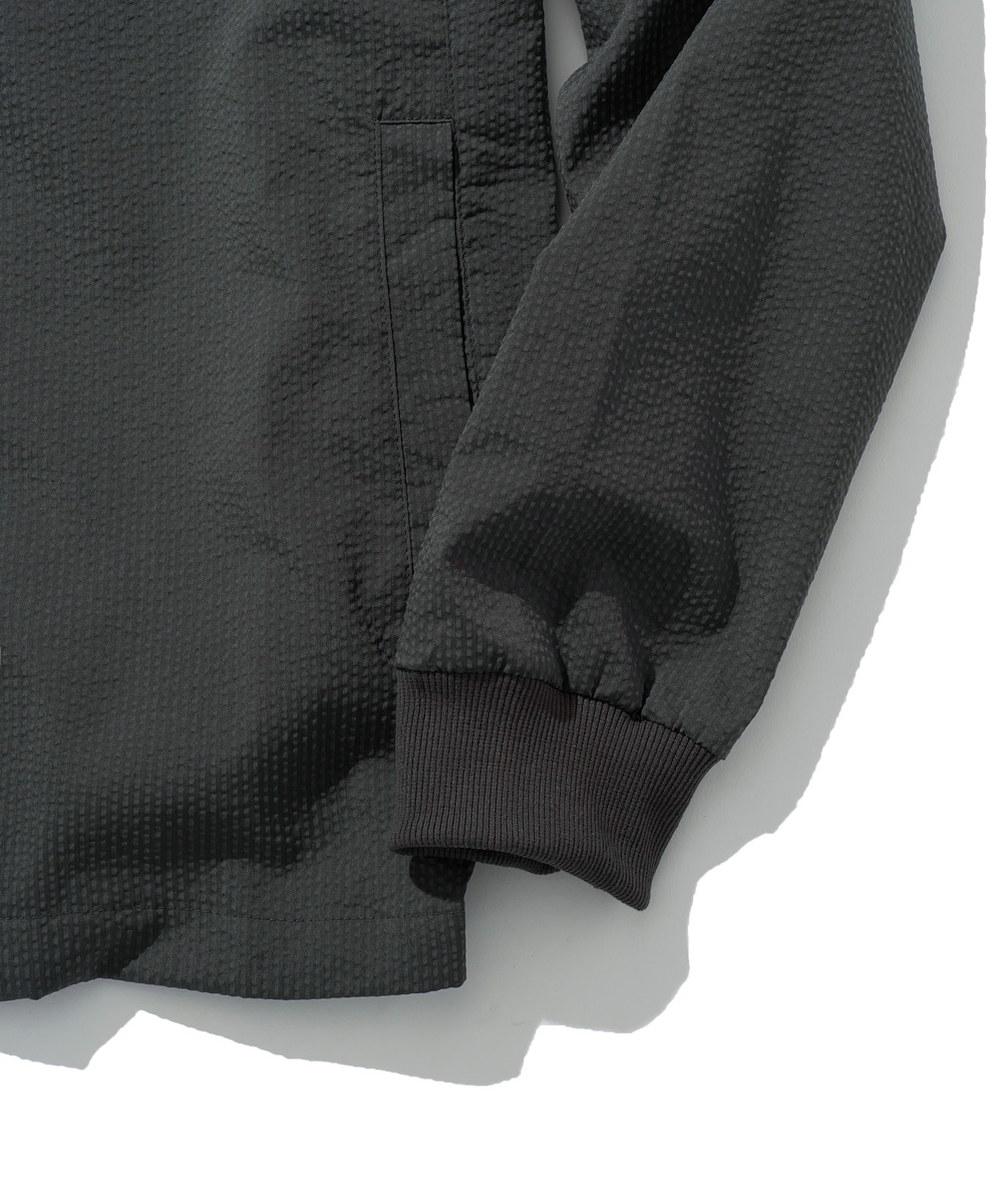 クールマックスシアサッカー セットアップパーカ