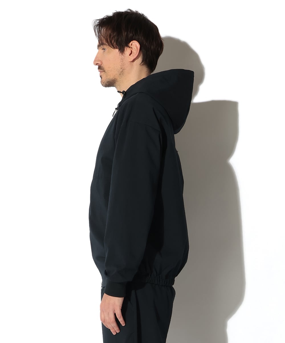 クールマックスシアサッカー セットアップパーカ